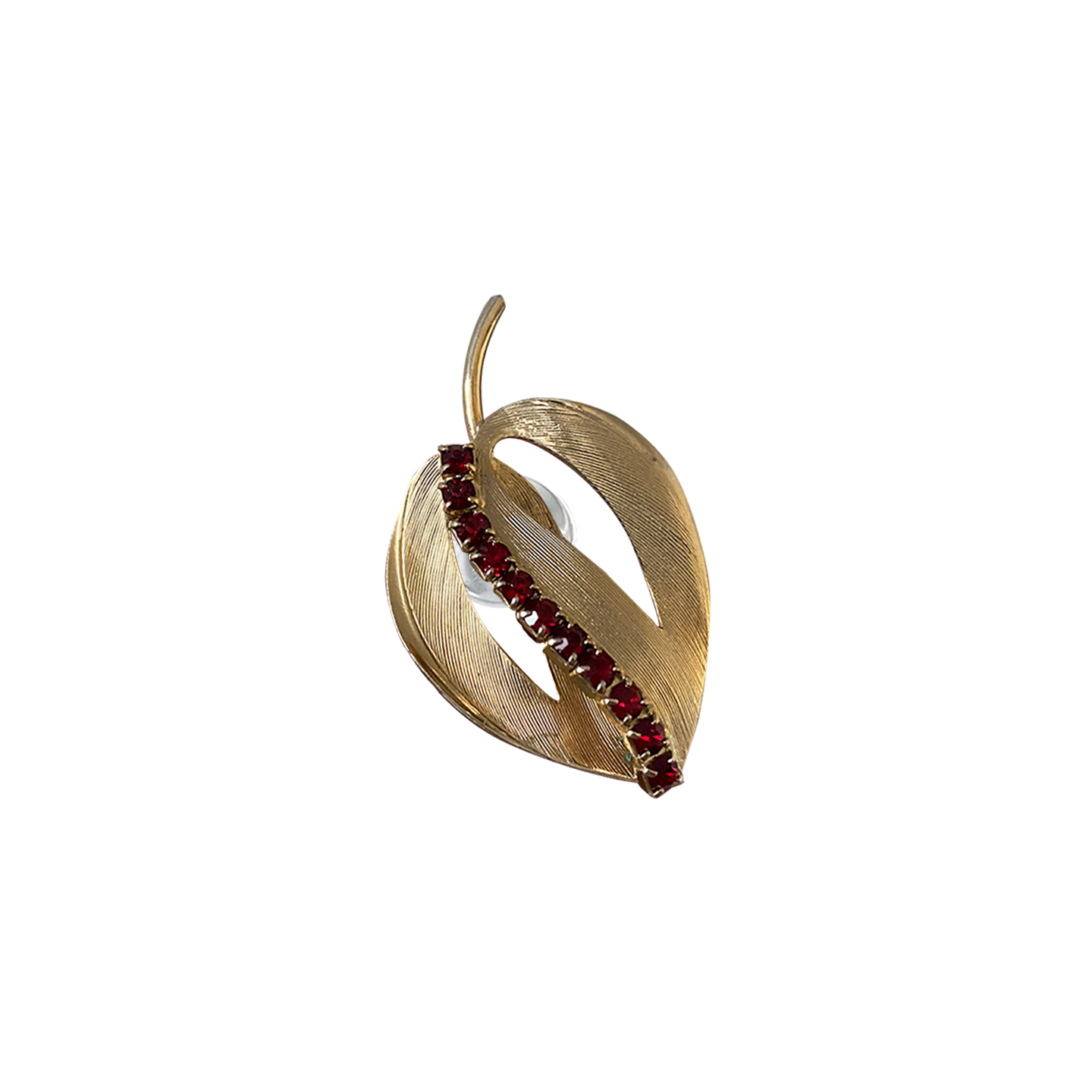 GARNET CRYSTAL SWIRL APPLE // GOLD