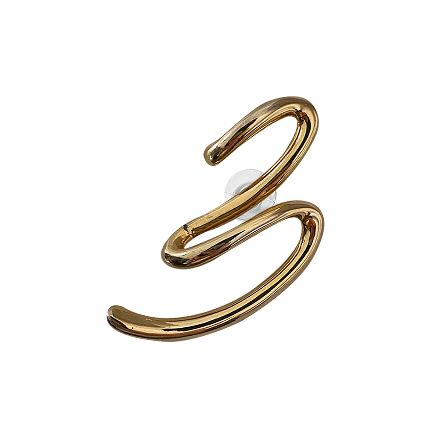 ABSTRACT METAL SQUIGGLE // GOLD