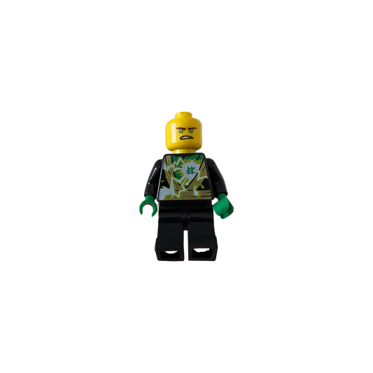 TWO FACED LEGO MAN // BLACK