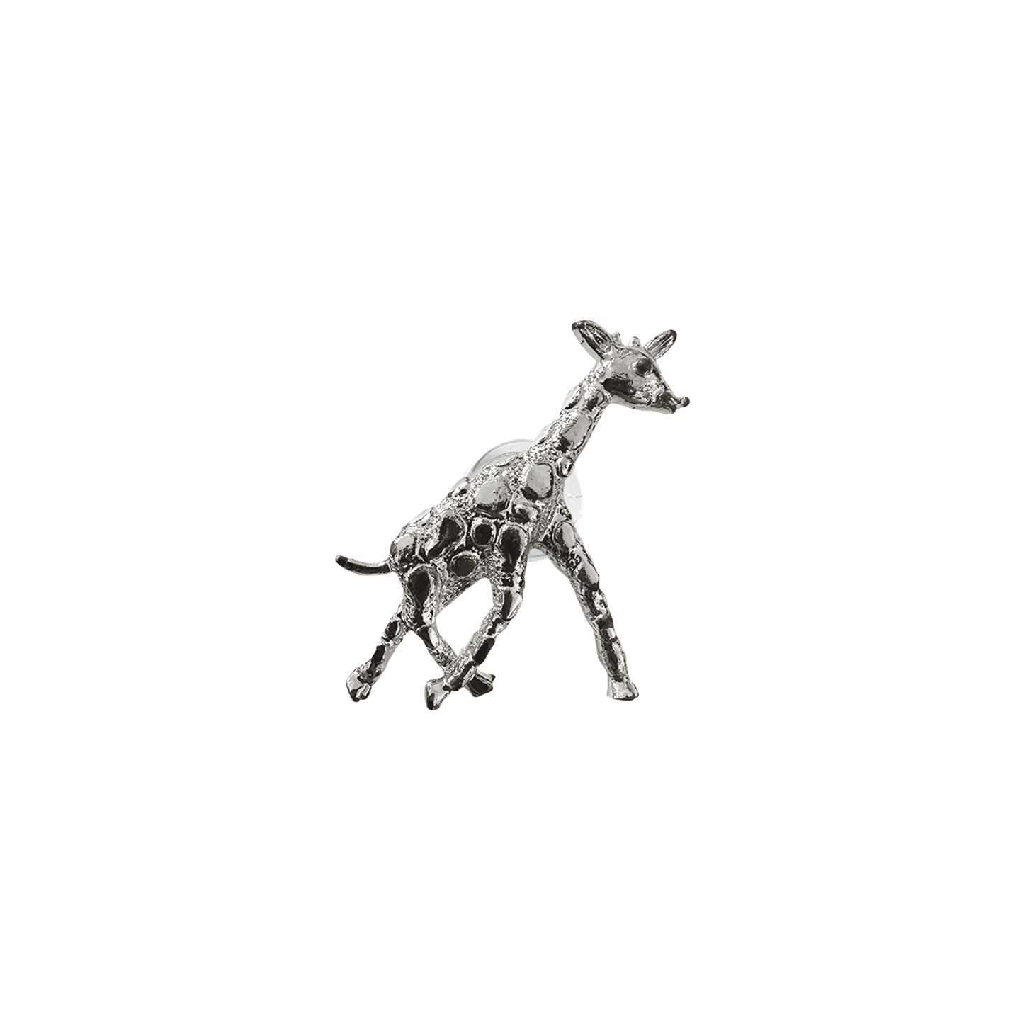 METAL BABY GIRAFFE // SILVER