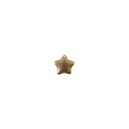 TEXTURED STAR // GOLD