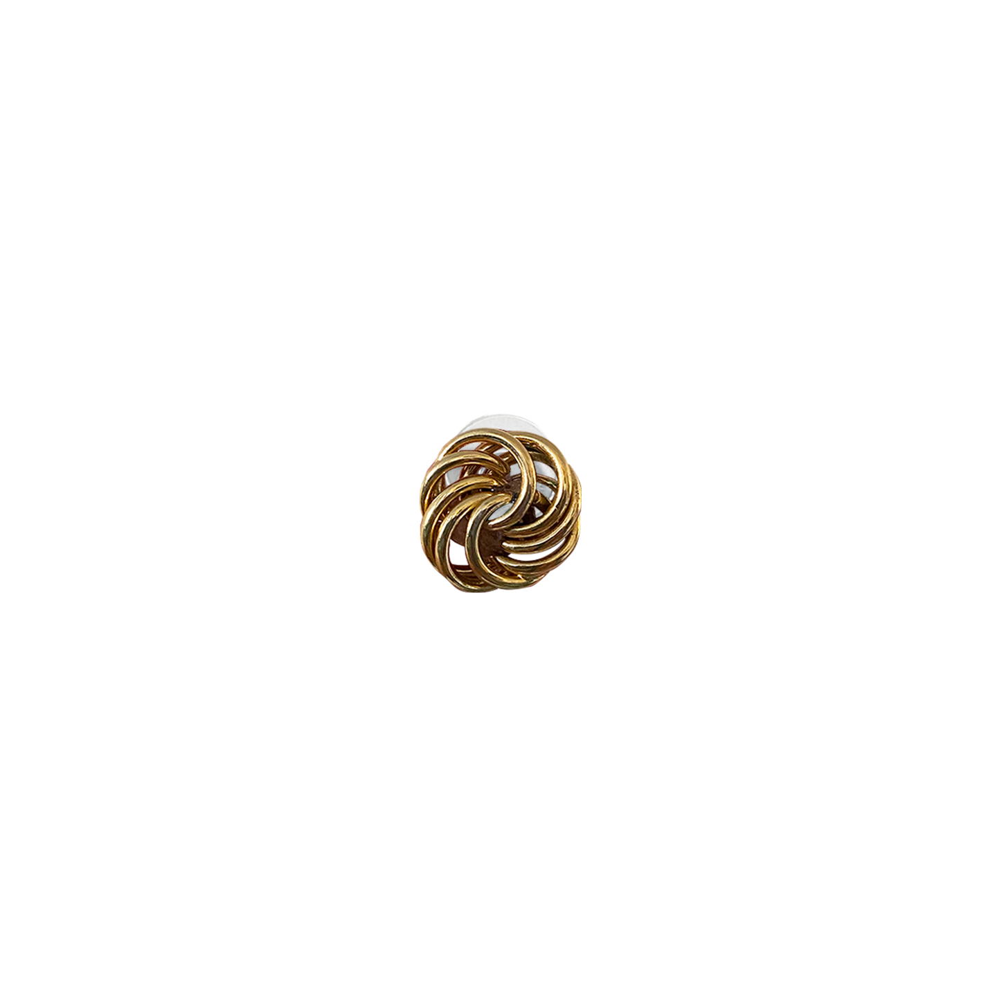 INTERLOCKED METAL SWIRL // GOLD